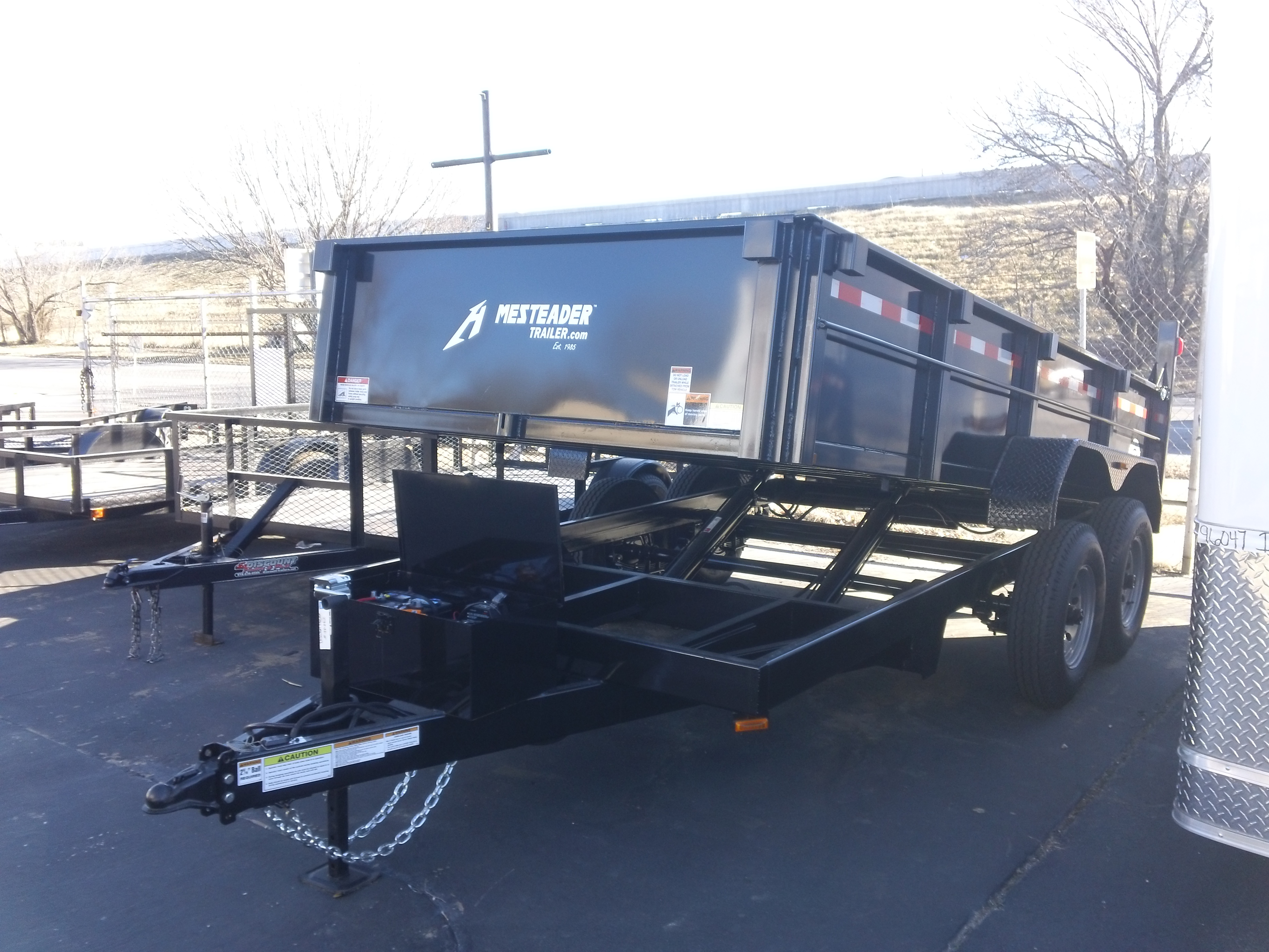 7×14 Homesteader Dump Bed Discount Trailer and Parts